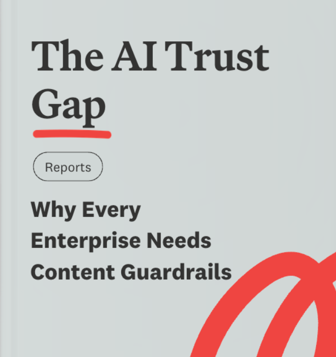 The AI Trust Gap report thumbnail.