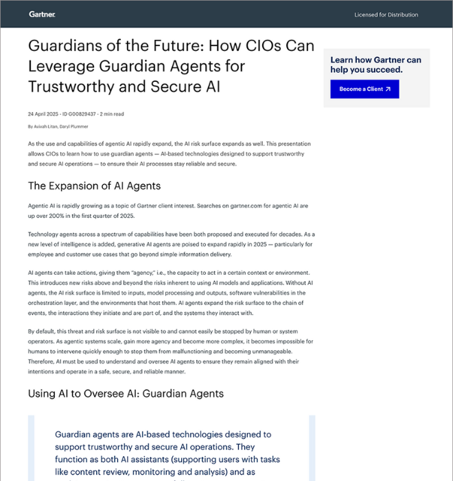 Gartner Report Thumbnail.