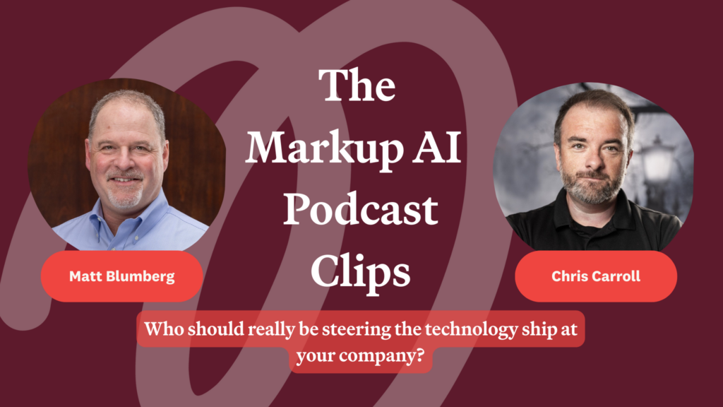 Who should lead enterprise ai strategy at your company?