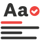 Spelling & Grammar icon