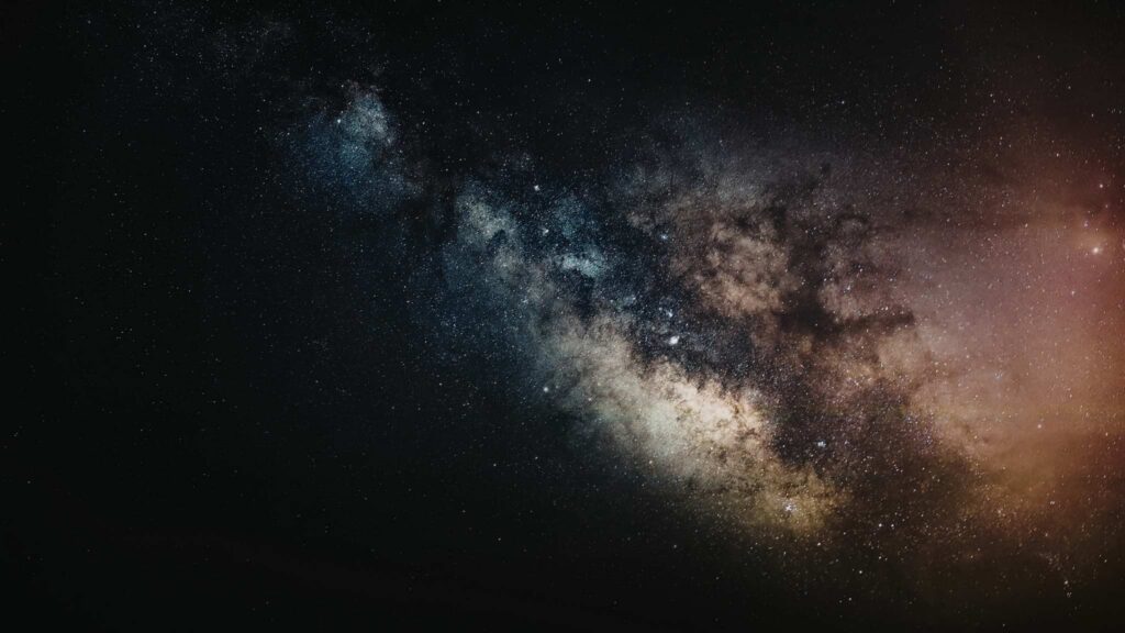 Stars in the night sky.