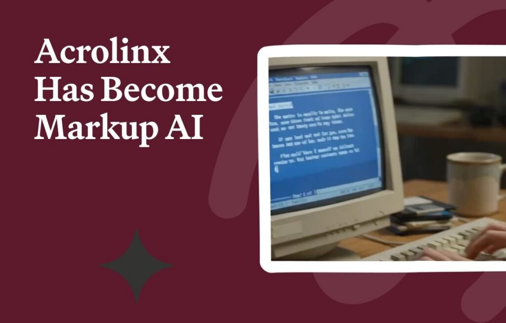 A video of the migration from Acrolinx to Markup AI.