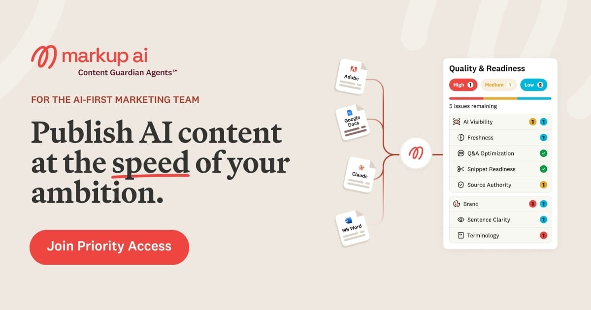Markup AI website preview